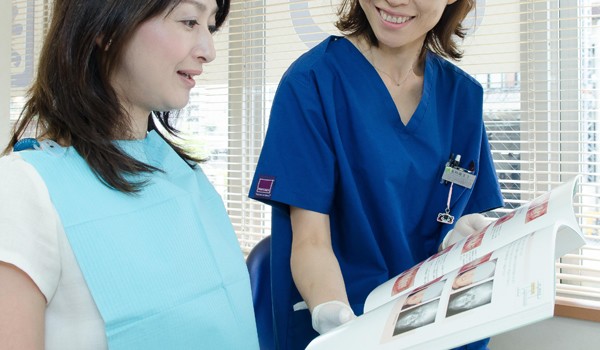 完全予約制で患者さまとの距離が近くて仕事にやり甲斐がある